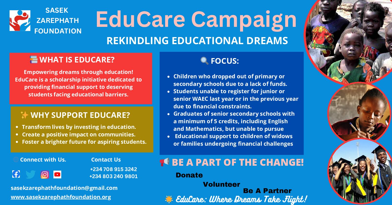 You are currently viewing Launching EduCare: Illuminating Dreams and Empowering Futures